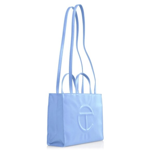 Telfar Medium Shopping Bag Cerulean Blue - Picture 11 of 13
